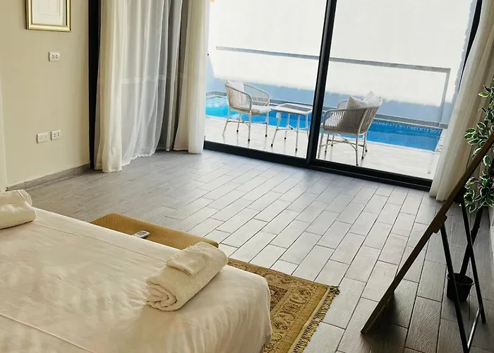 شقة 2br Ground Floor With Heated Pool In Bali El Gouna الغردقة